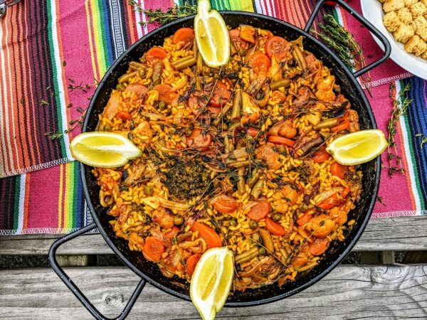 Paella of Mixed Vegetables