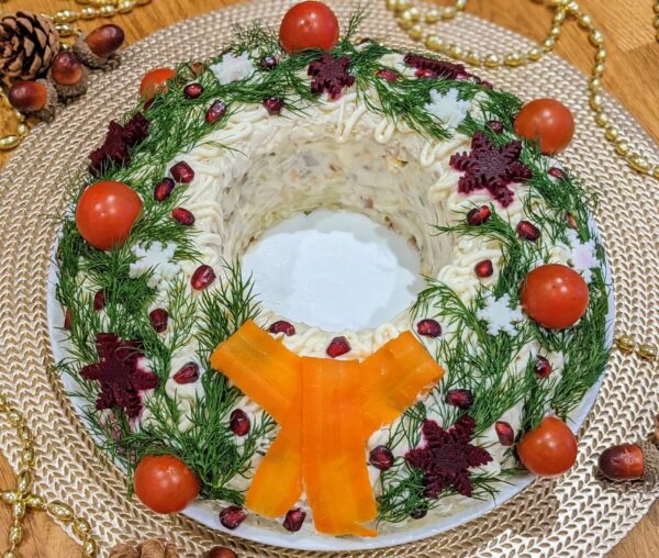 Christmas Wreath Salad (GF)